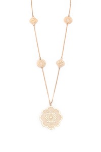 Rosegold Flower Necklace
