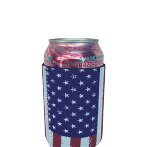 American Flag Regular Size Can Cooler
