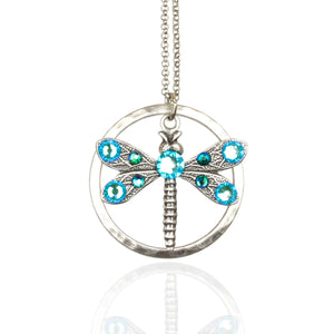 Bindi Swarovski® Crystal Dragonfly Necklace
