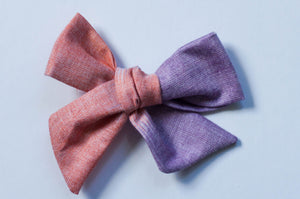 Pink And Purple Ombre Hair Bow